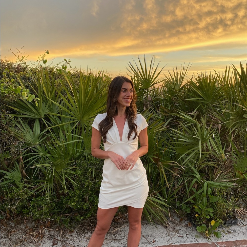 Vici White Mini Dress